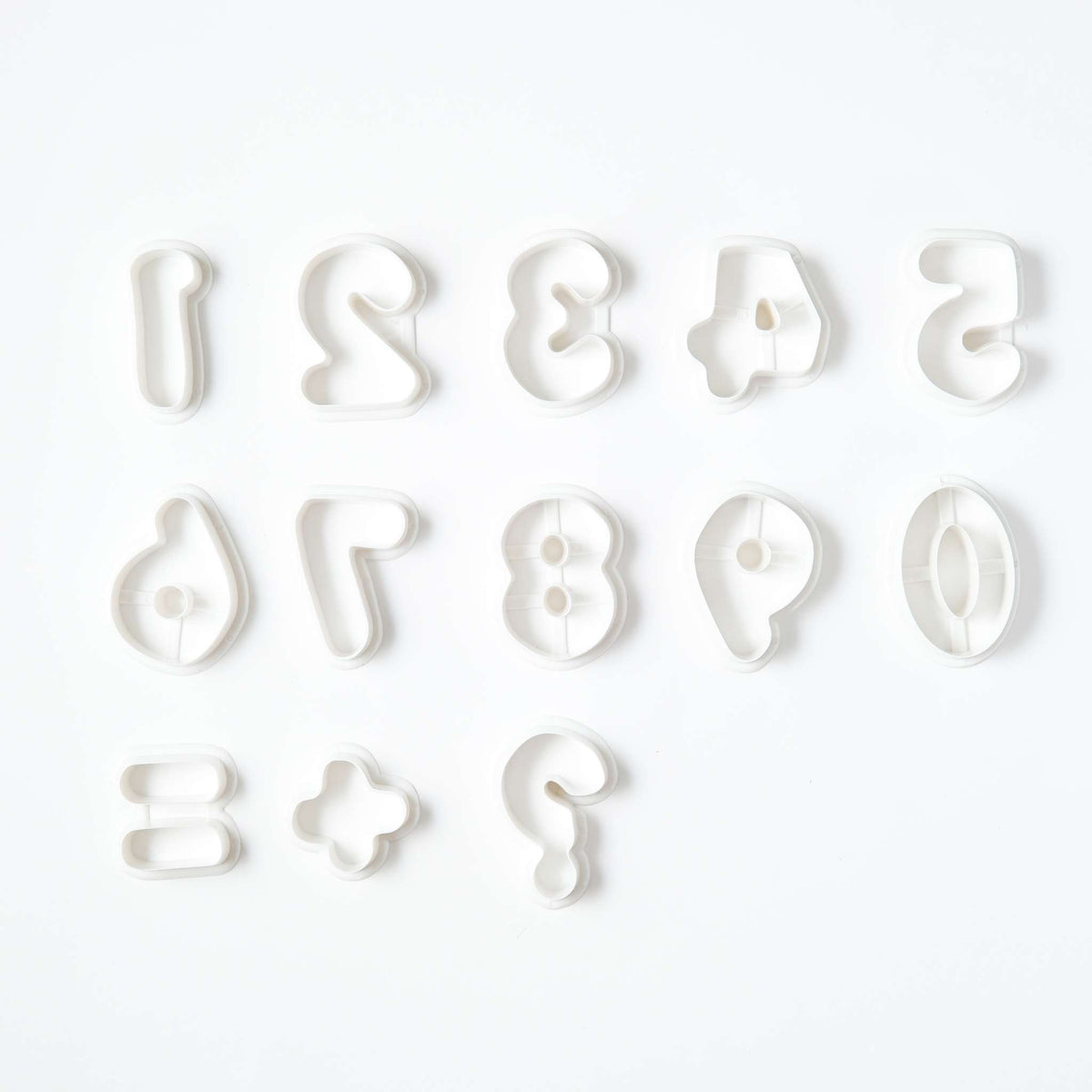 Number Cutter Set Of 13