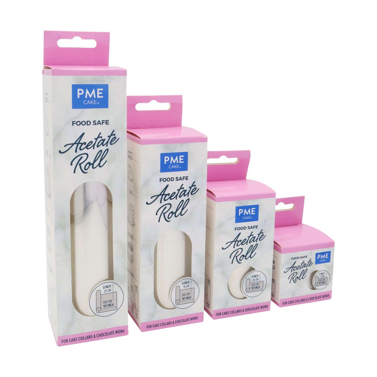 Rollo de acetato 5 metros - 2inch / 5cm