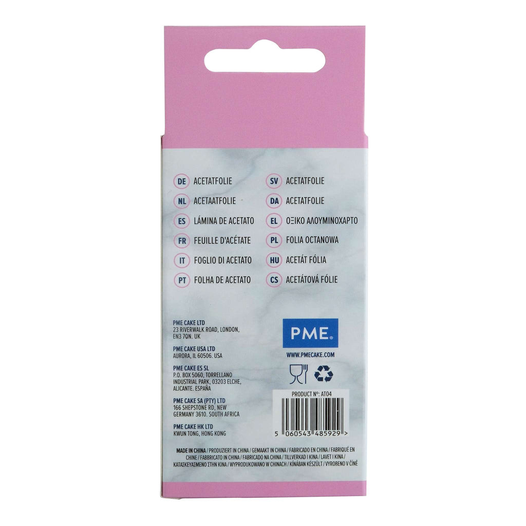 Rollo de acetato 5 metros - 4inch / 10cm
