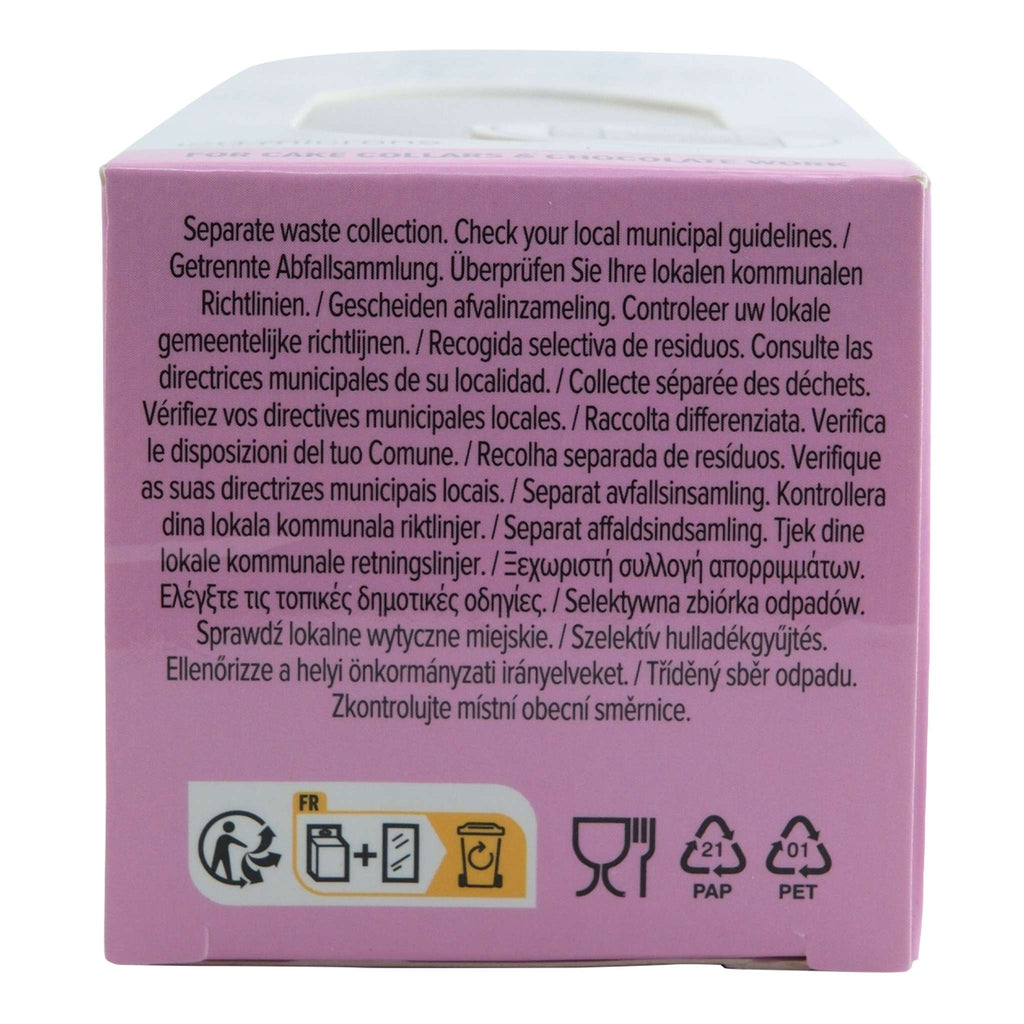 Kuchenfolie aus Acetatrolle 5m - 6 Zoll / 15cm
