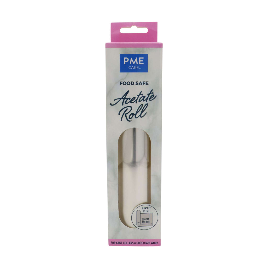 Food Safe Acetate Roll (8 Inch 20cm / 197 Inch 5 Metres)