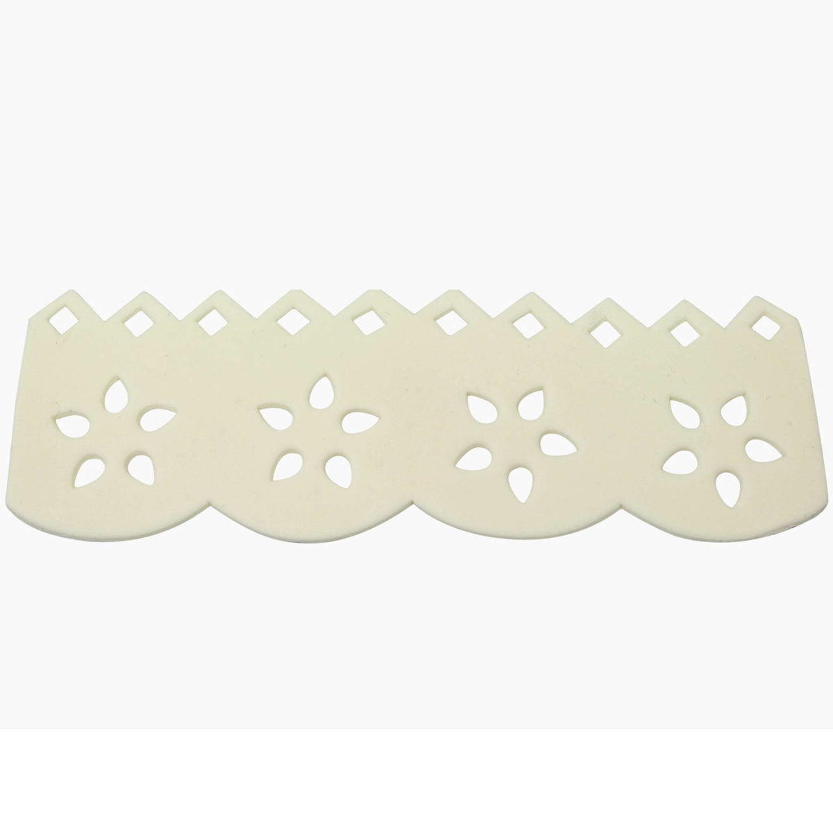 Broderie Anglaise Square & 5 Petal Eyelet Fondant Cutters