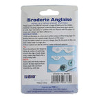 Broderie Ausstecher - Blütenblatt & 6 Blütenblattösen, Set aus 2 Stück