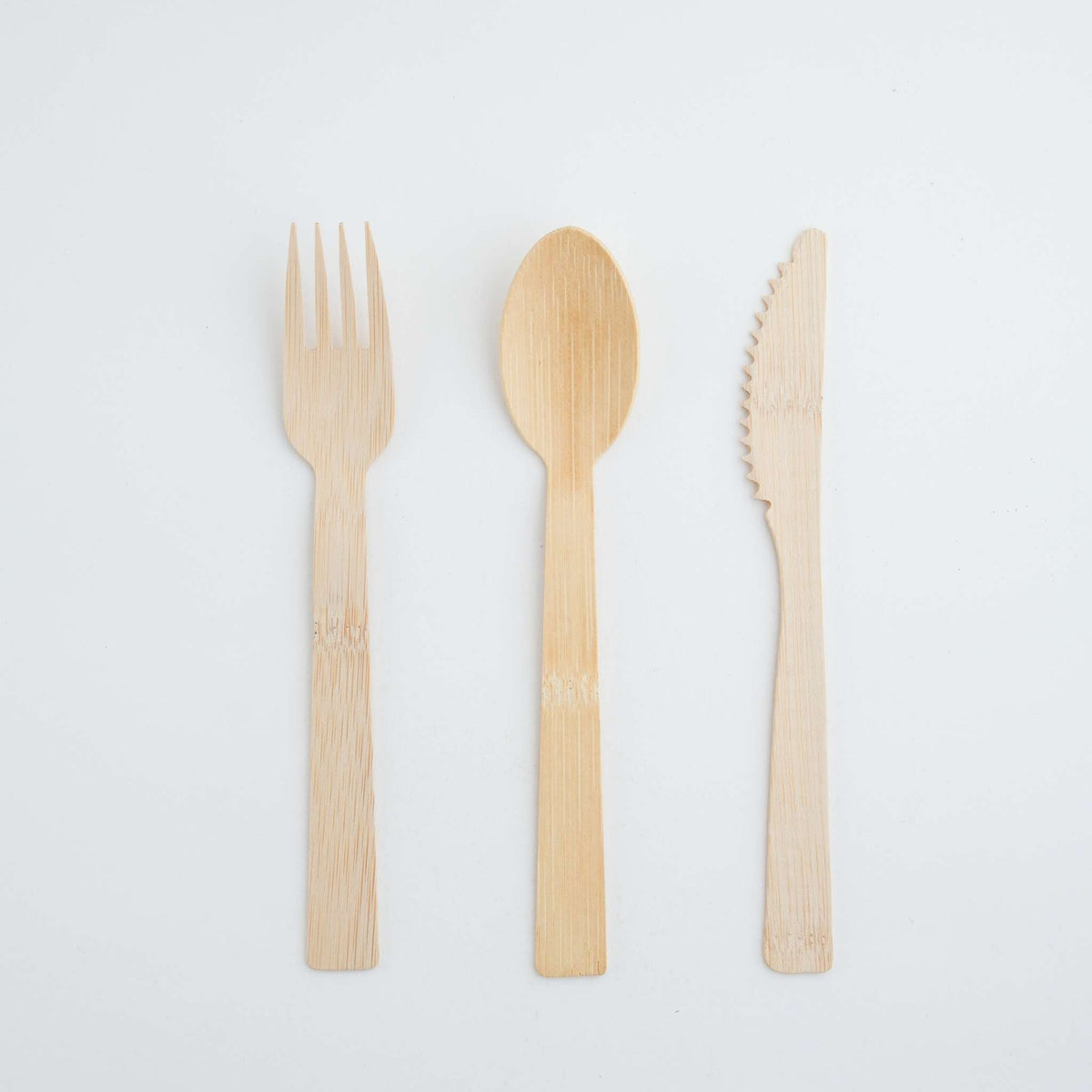 Bamboo Cutlery - Set Of 10 Pk/30