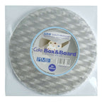 Plateau rond pour gâteau avec boîte (203mm / 8")
