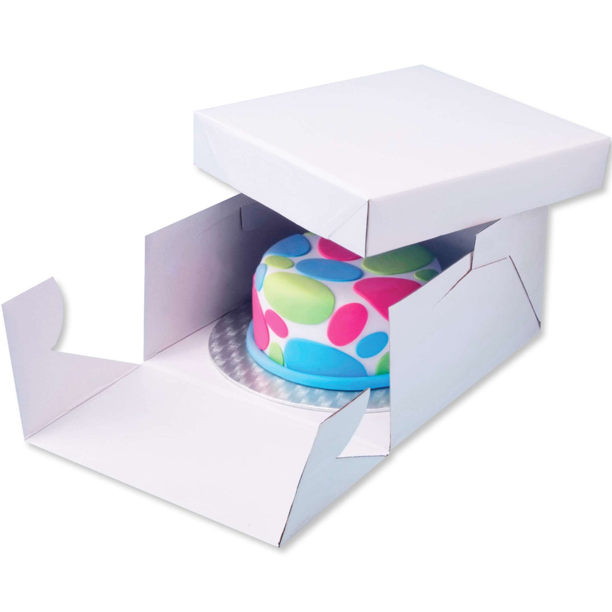 Round Premium Heavy Duty Cake Board And Cake Box (12" / 30.5cm)