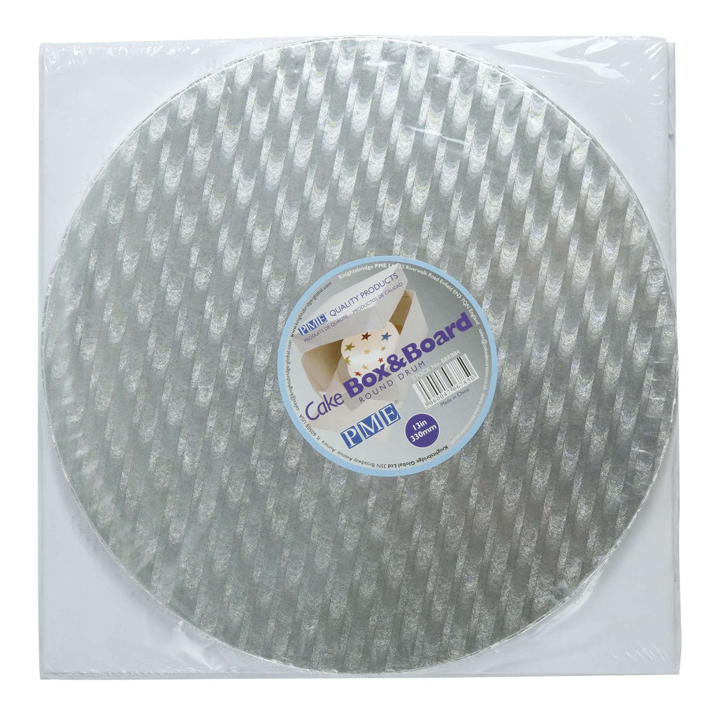 Cake Drum Redondo para Pastel y Caja de 33cm (13 Pulgadas)