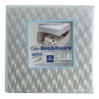 Square Premium Heavy Duty Cake Board And Cake Box (8" / 20.3cm)