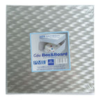 Vierkante Taartbodem & Doos (254mm / 10")