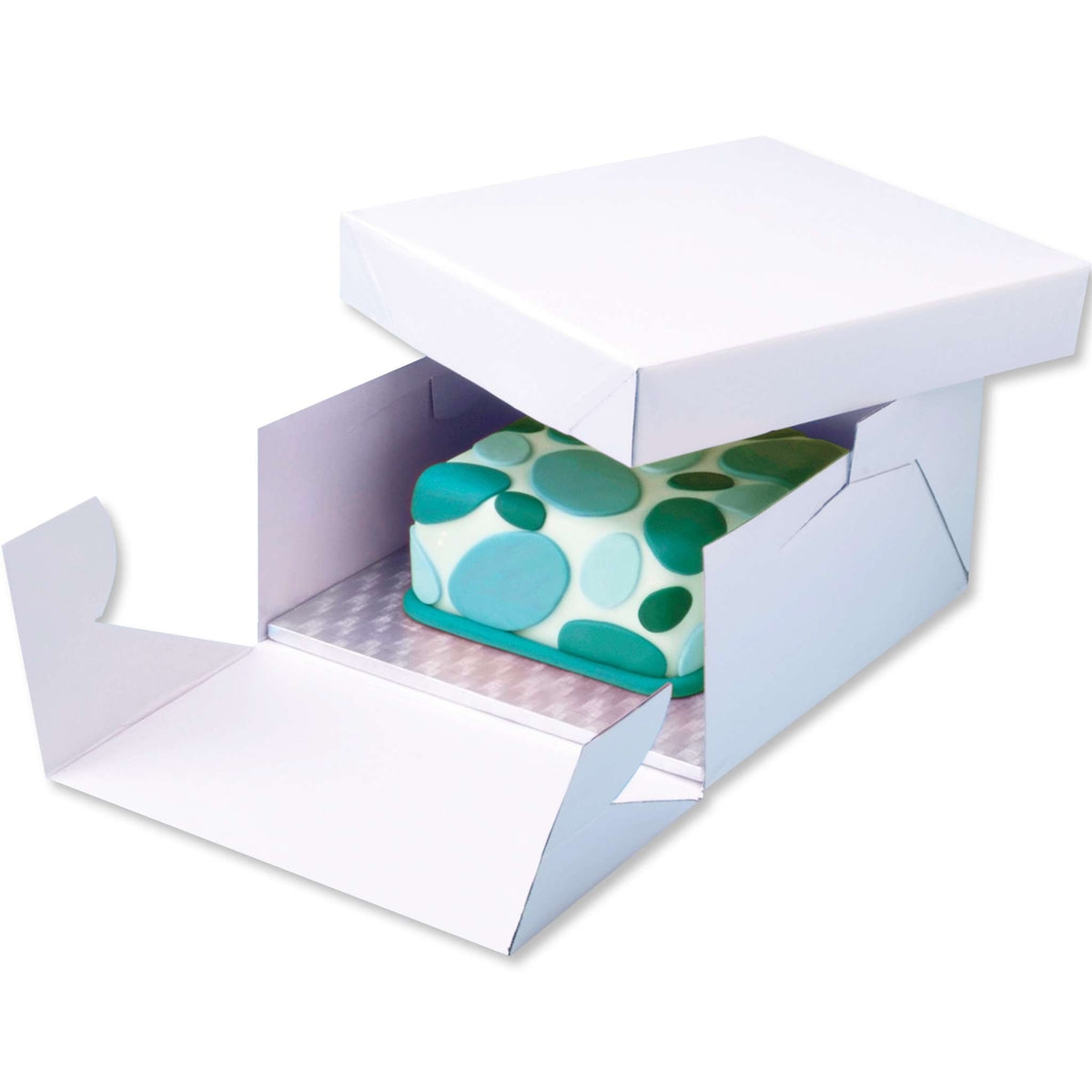 Square Premium Heavy Duty Cake Board And Cake Box (12" / 30.5cm)