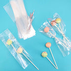 Clear Cake Pop Bags Pk/25 (254 x 76mm / 10 x 3 inches)