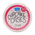 Pink Cupcake Cases Pk/60