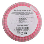 Pink Cupcake Cases Pk/60