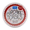 Red Cupcake Cases Pk/60