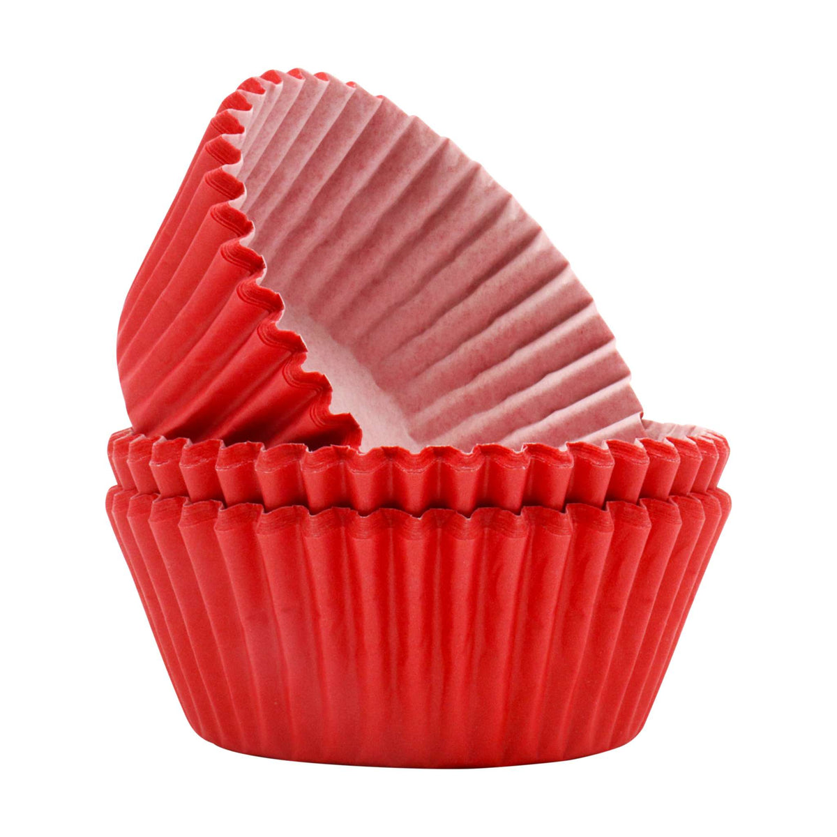Caissettes à cupcakes, Rouges (60)