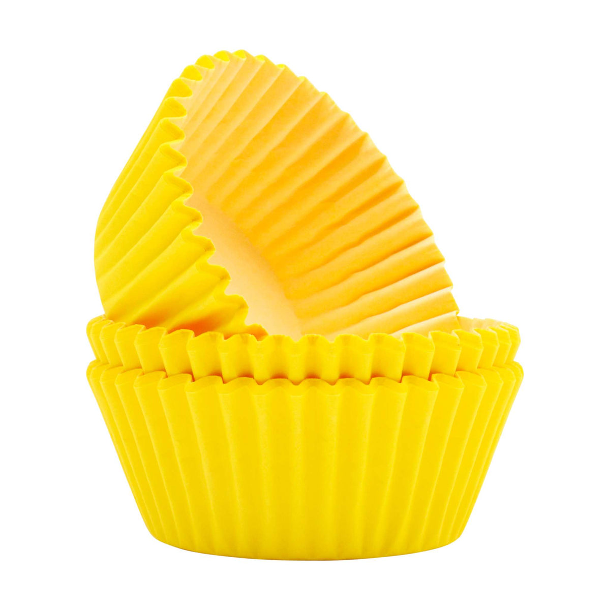 Caissettes à cupcakes, Jaunes (60)