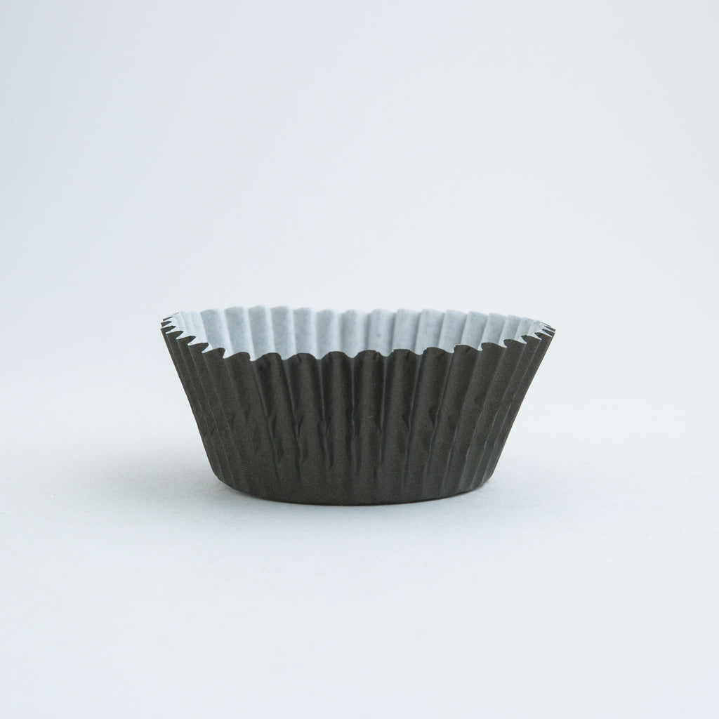 Cupcake-Förmchen, Schwarz (60)