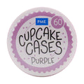 Purple Cupcake Cases Pk/60