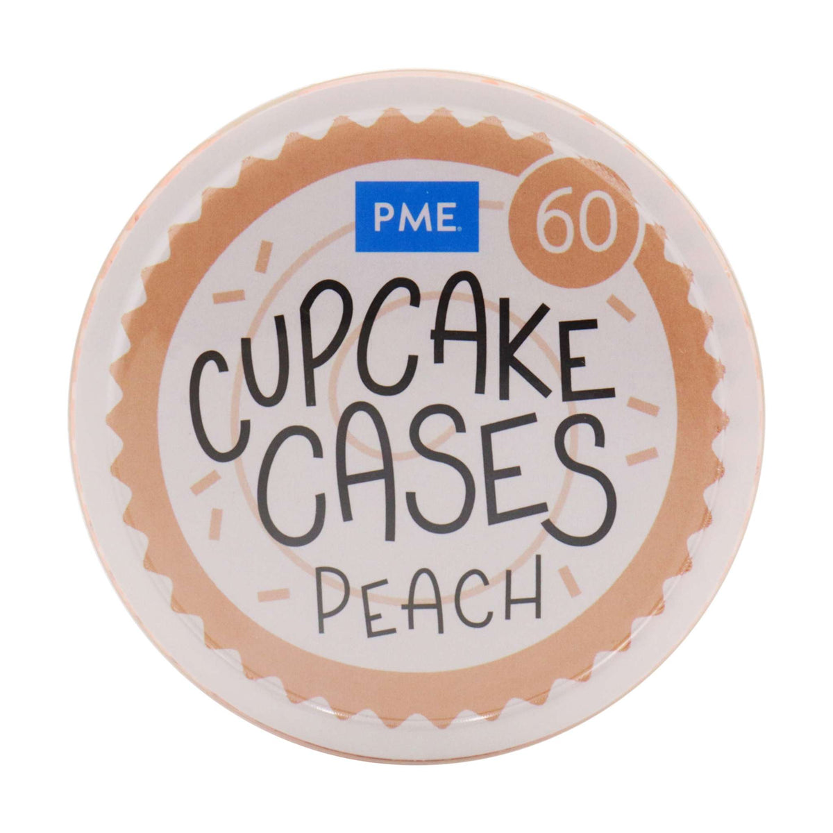 Cupcakevormpjes, Perzik (60)