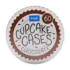 Chocolate Cupcake Cases Pk/60