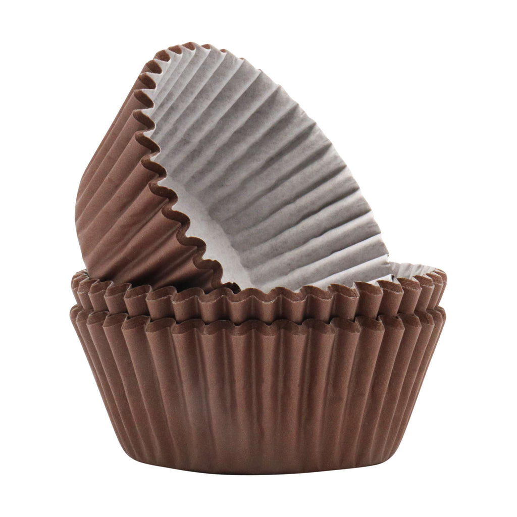Cápsulas para Cupcakes, Marrón (60)