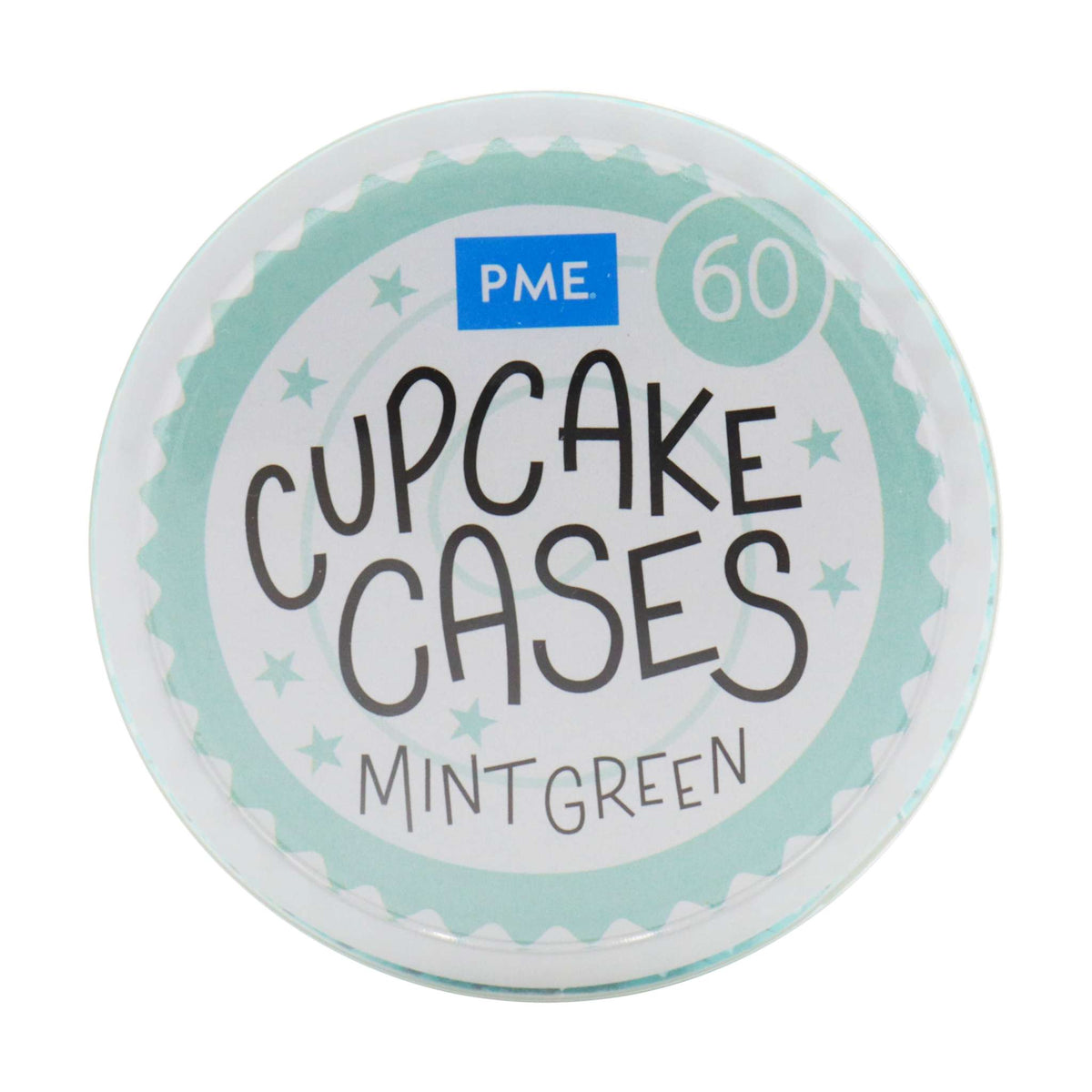 Cupcakevormpjes, Muntgroen (60)