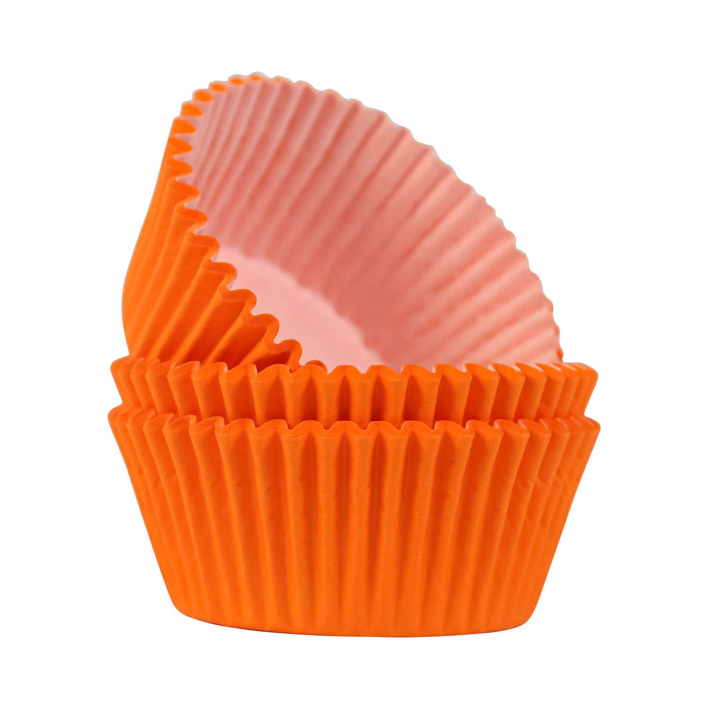 Orange Cupcake Cases Pk/60