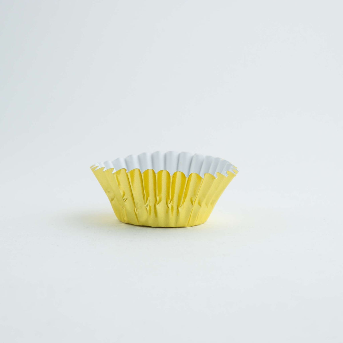 Metallic Baking Cups - Mini, Goud Pk/45