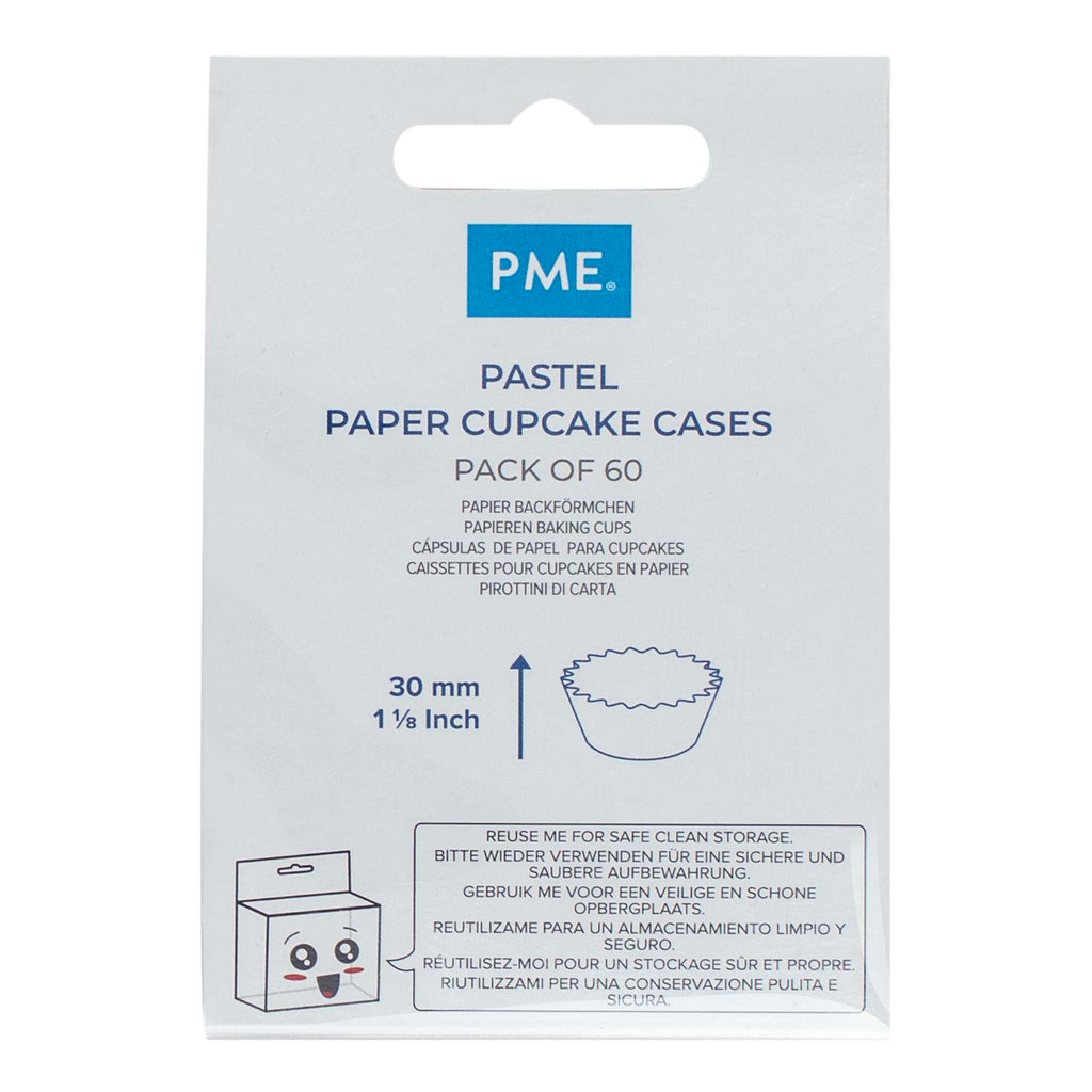 Pastel Cupcake Cases Pk/60