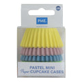 Pastel Mini Cupcake Cases Pk/100