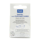 Pastel Mini Cupcake Cases Pk/100