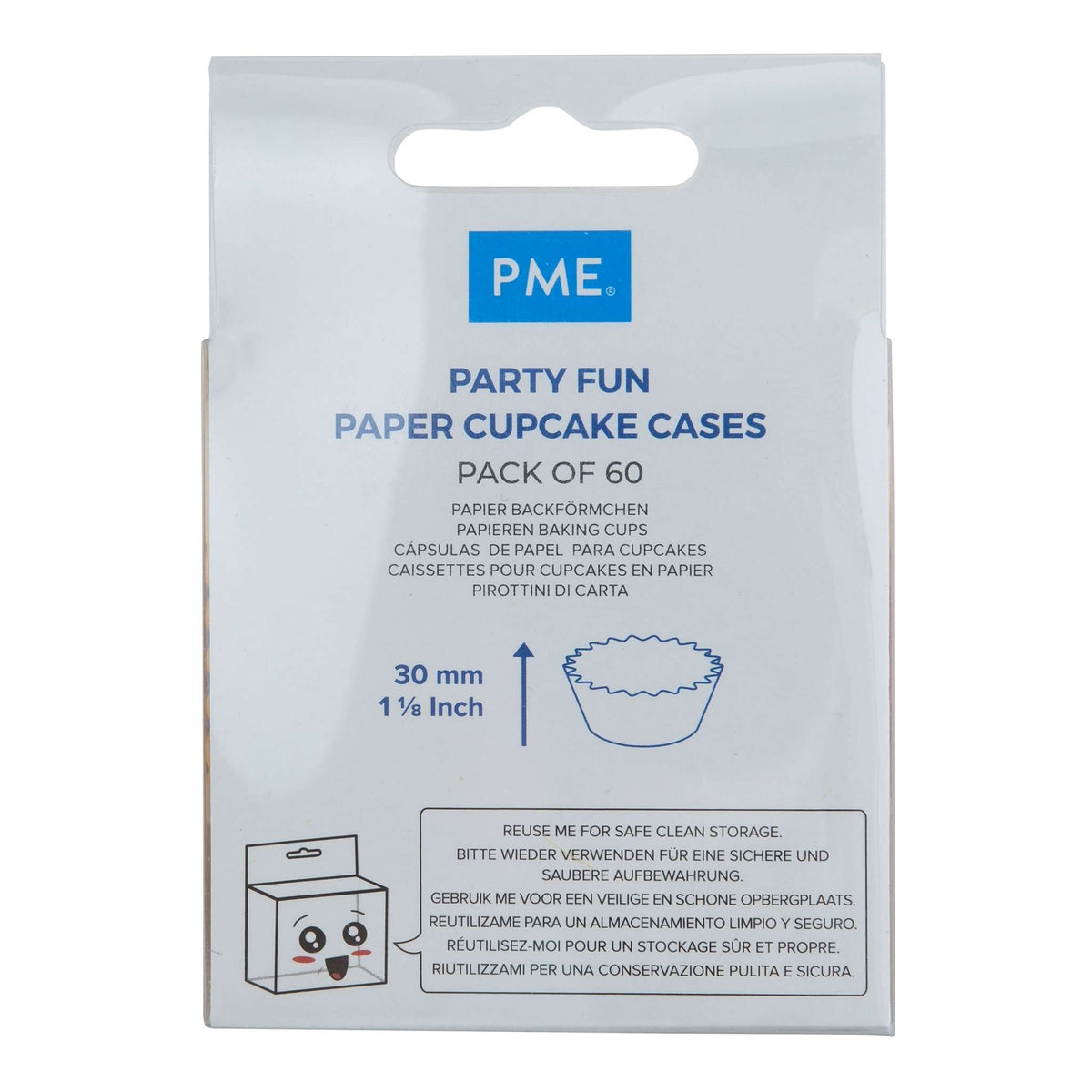 Party Fun Cupcake Cases Pk/60