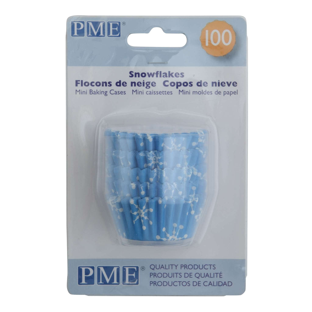 Caissettes en Papier pour Cuisson - Mini, Flocons de Neige Pqt/100