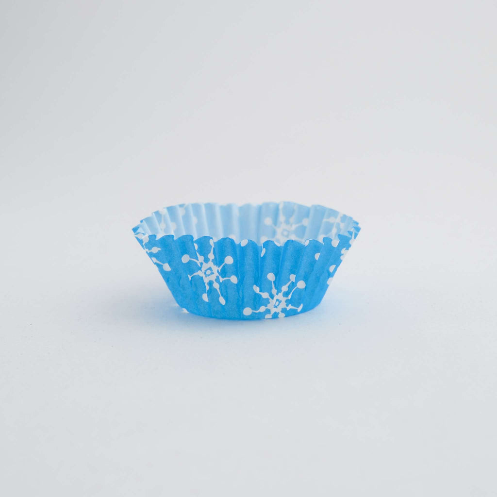 Snowflake Mini Cupcake Cases Pk/100