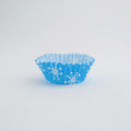 Snowflake Mini Cupcake Cases Pk/100