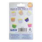 Caissettes en Papier pour Cuisson - Mini, Flocons de Neige Pqt/100