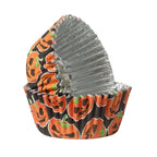 Halloween Caissettes à cupcakes en Aluminium - Citrouilles Pétrifiantes (30 pièces)