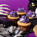Halloween Cápsulas para Cupcakes forradas de Aluminio - Brujas Malvadas (Set de 30)
