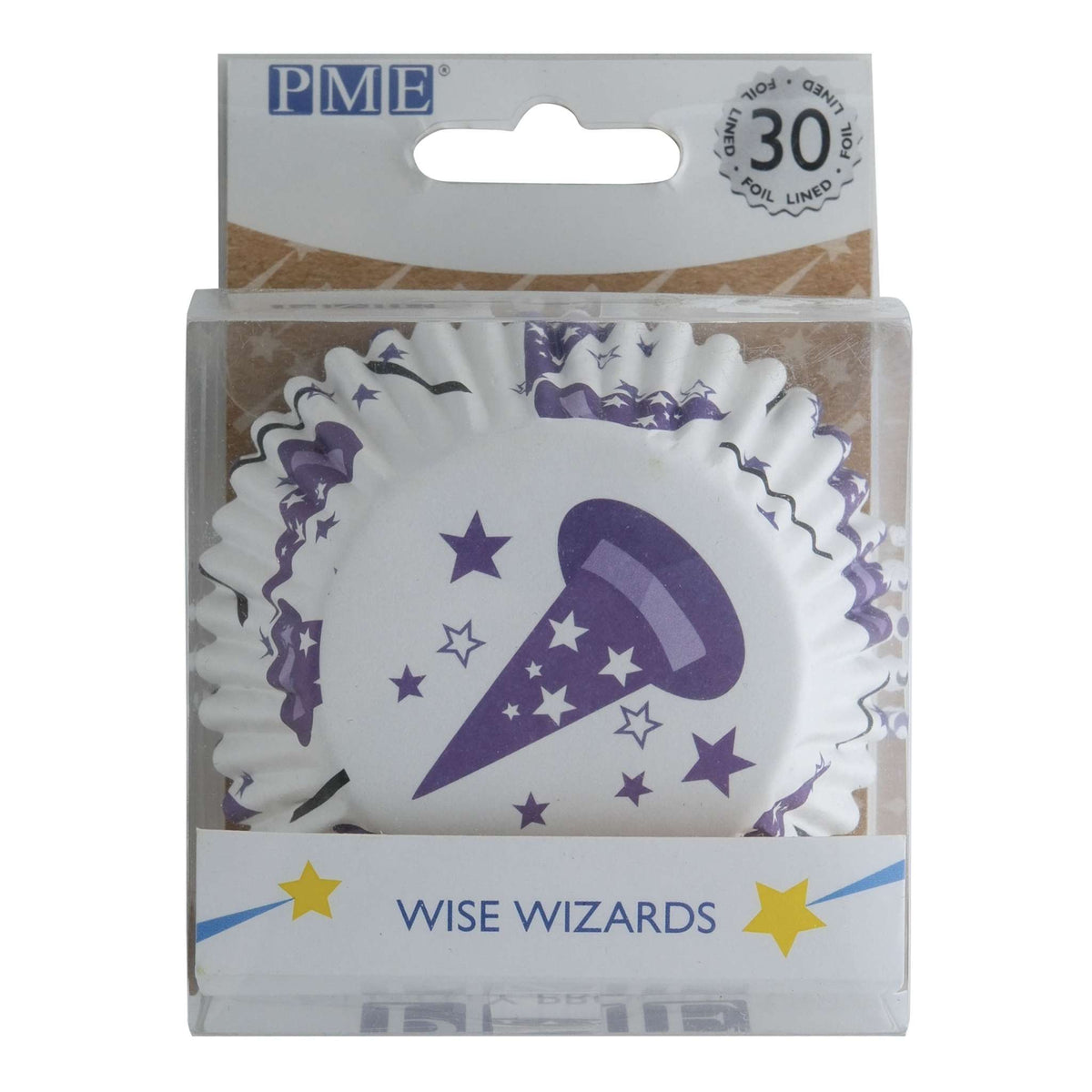 Halloween Caissettes à cupcakes en Aluminium - Sages Sorciers (30 pièces)