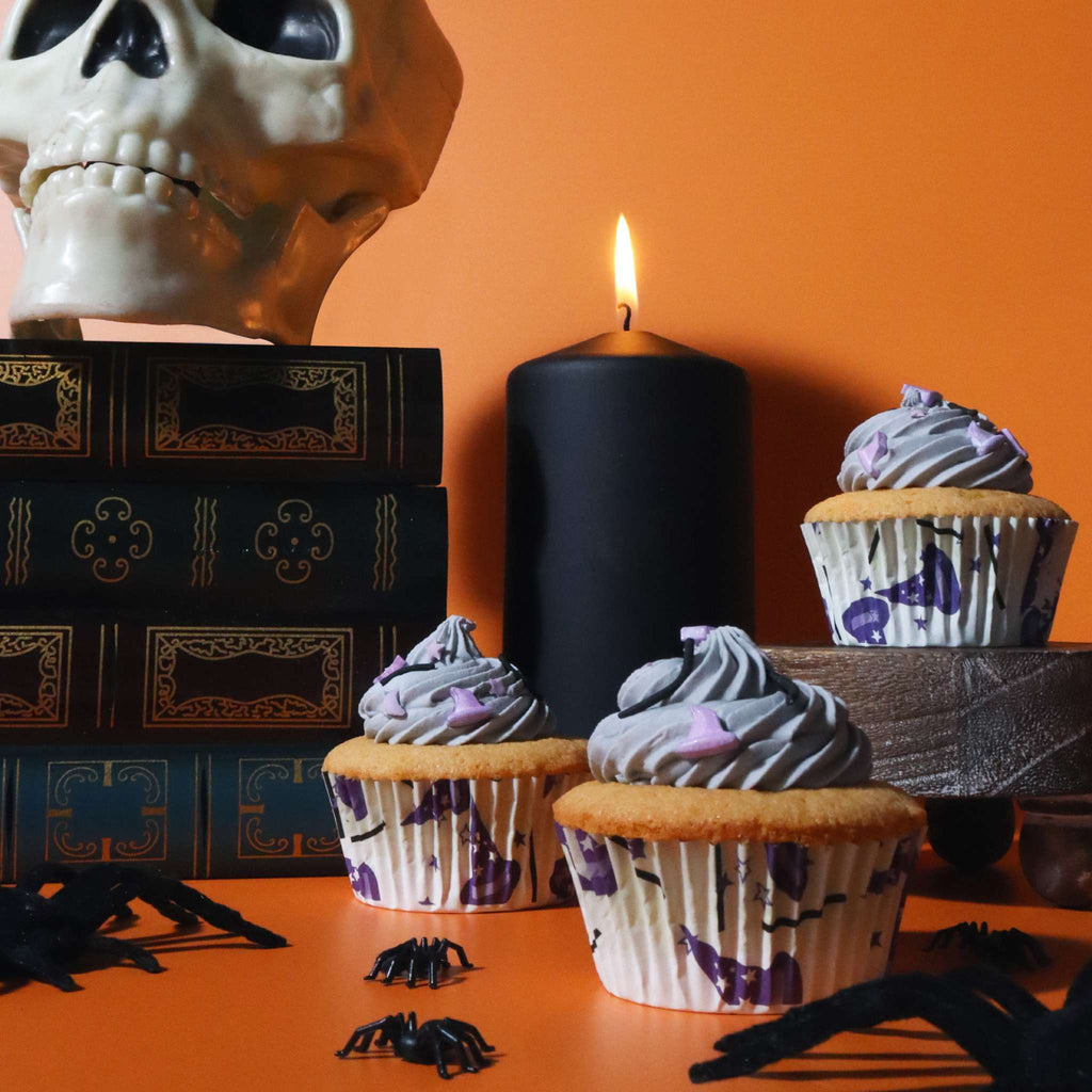Halloween Caissettes à cupcakes en Aluminium - Sages Sorciers (30 pièces)