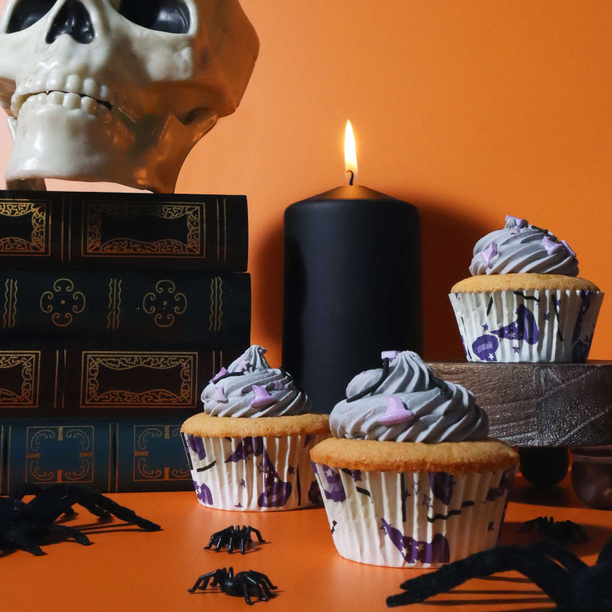 Halloween Caissettes à cupcakes en Aluminium - Sages Sorciers (30 pièces)