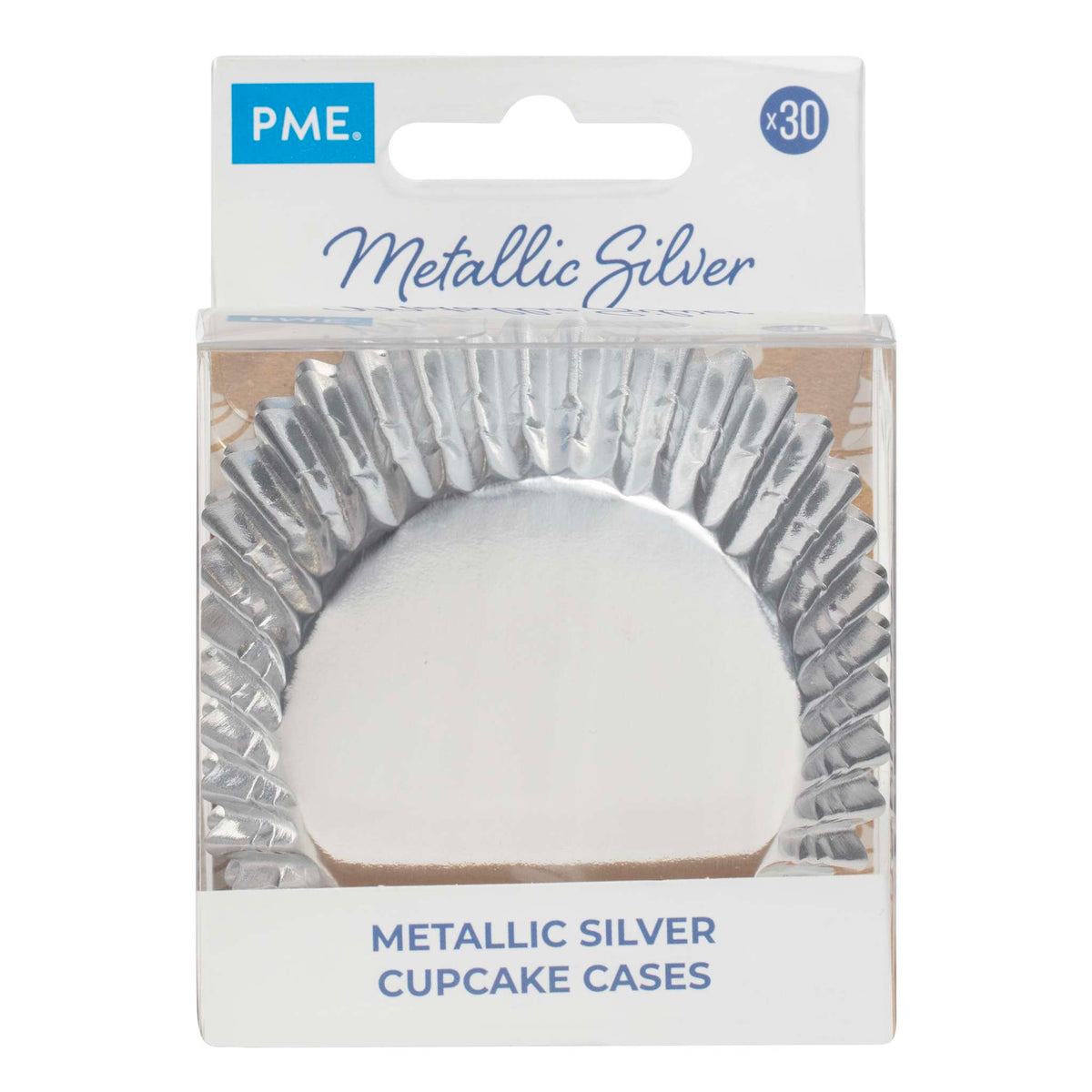 Metalen Bakvormpjes - Zilver Pk/30
