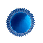 Metallische Backförmchen - Blau 30er Pack