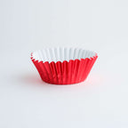 Metalen Bakvormpjes - Rood Pk/30