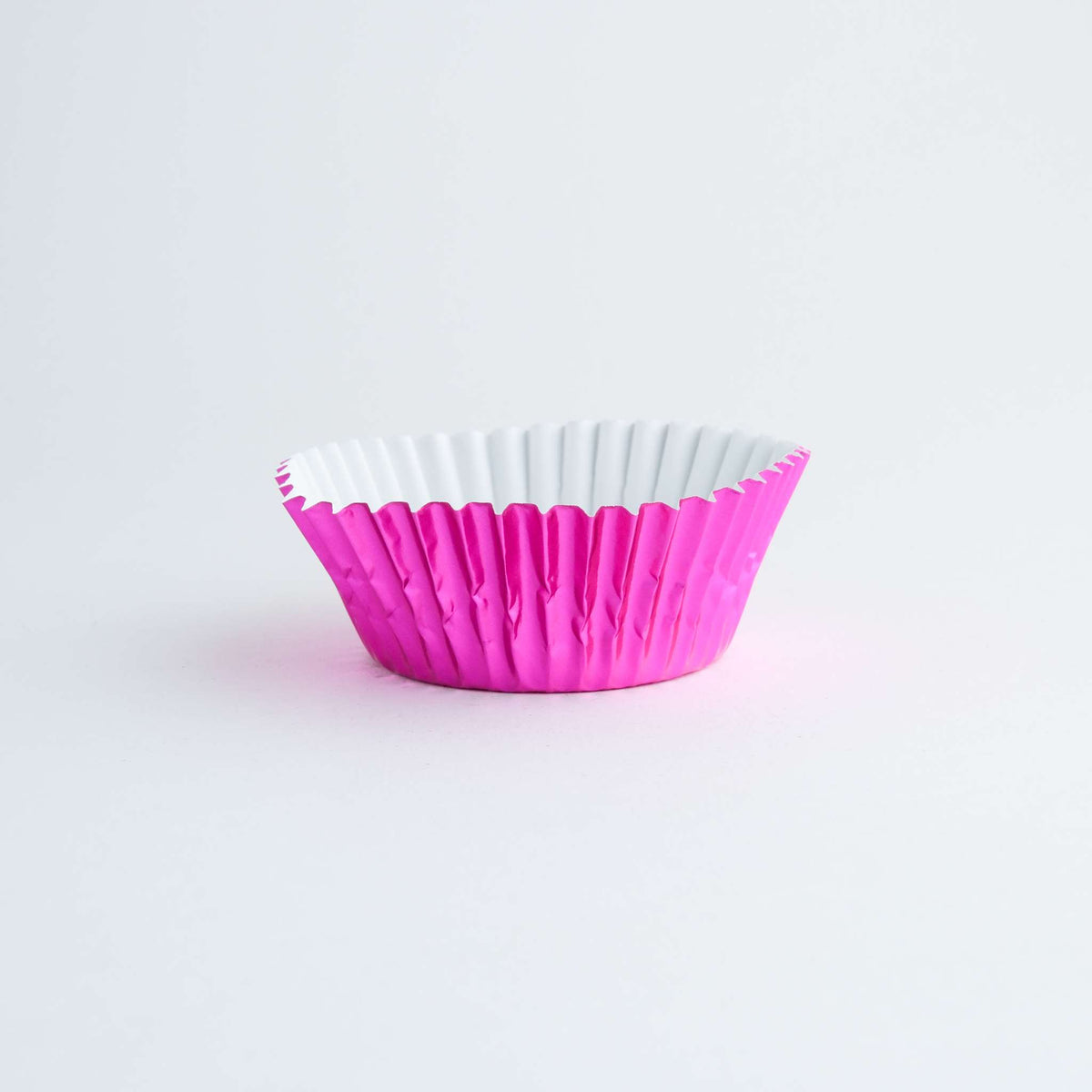 Metallische Backförmchen - Rosa 30er Pack