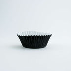 Metallic Jet Black Cupcake Cases Pk/30