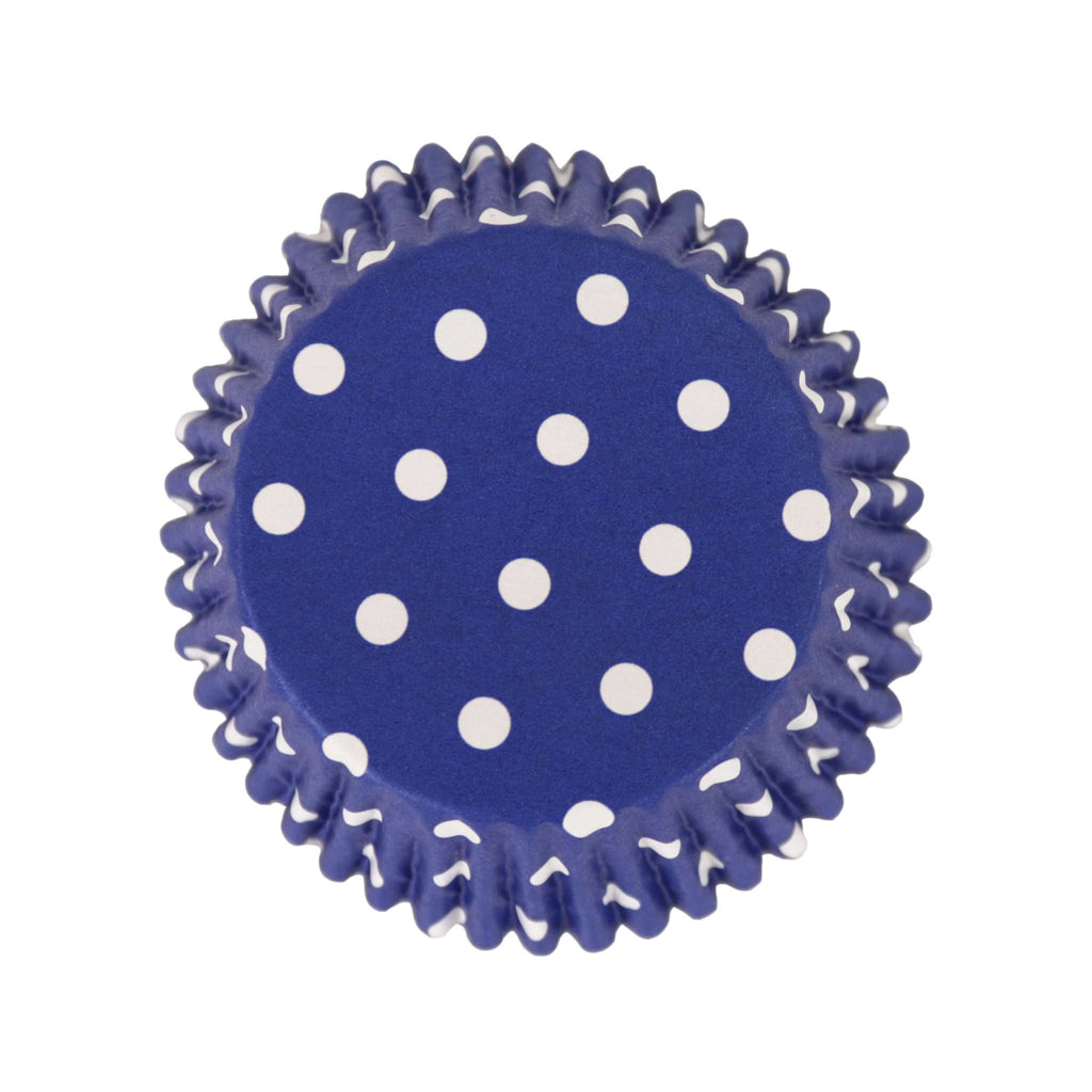 Cápsulas Forradas de Aluminio - Lunares Azules, Pack de 30