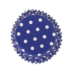 Cápsulas Forradas de Aluminio - Lunares Azules, Pack de 30