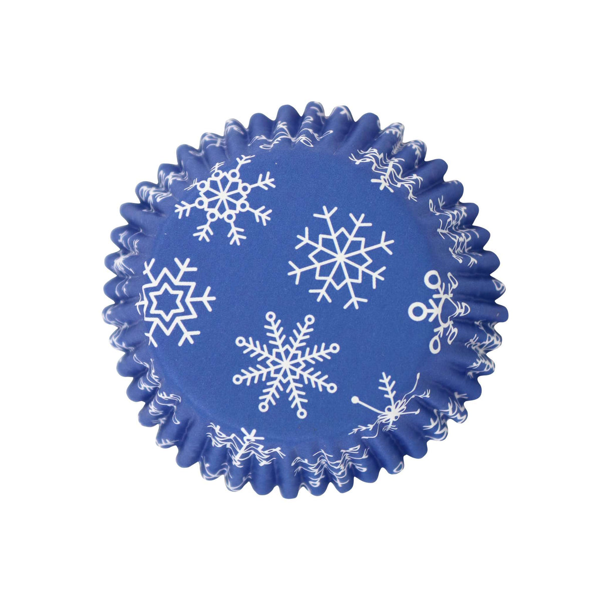 Snowflakes Foil Lined Cupcake Cases Pk/30