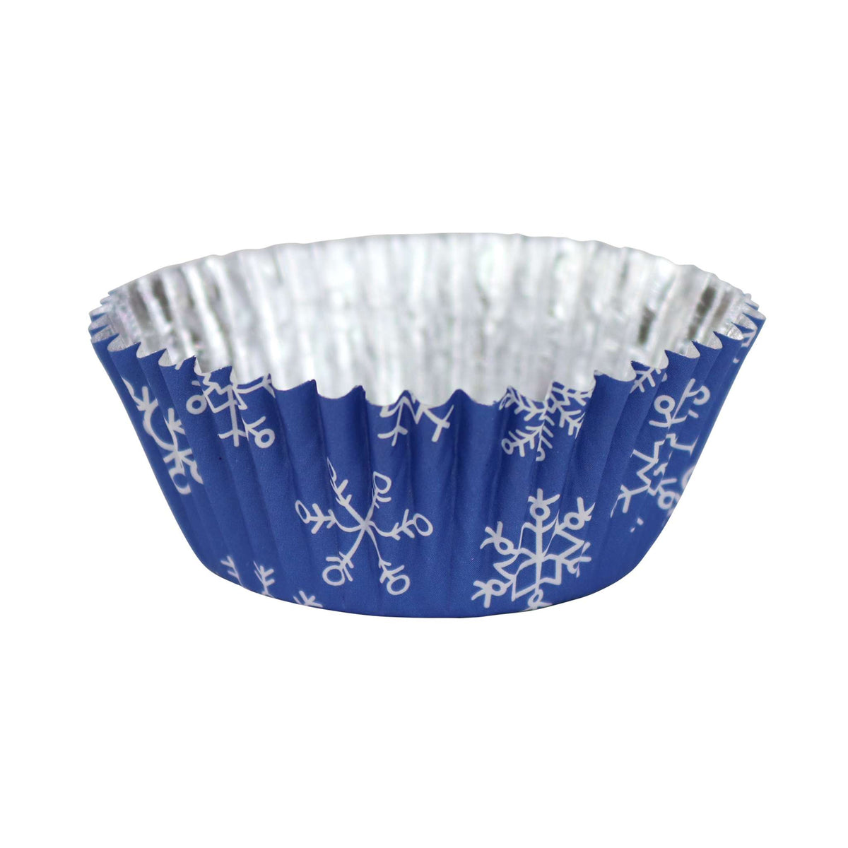 Snowflakes Foil Lined Cupcake Cases Pk/30